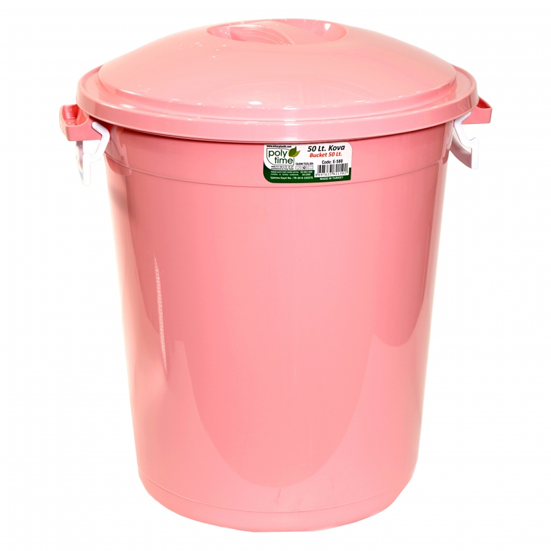 Տակառ Պլաստմասե Poly Time E-580 50լ Գունավոր 3